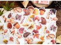 Скрапбук стикери за декорация планер есенна гора - 23 бр /комплект 