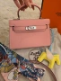 Налична чанта Hermes Mini Kelly, снимка 14