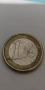 Евро Монета вижда се номинала., снимка 4