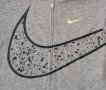 Nike NSW Swoosh Hoodie оригинално горнище ръст 104-110см Найк суичър, снимка 3