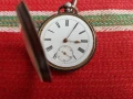 Сребърен джобен часовник KENDALL and DENT, снимка 2