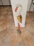 Дървено, нерозово фламинго (дърминго), снимка 1 - Статуетки - 44087391