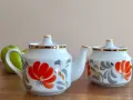 Чайник и захарница "Вербилки", снимка 1
