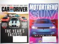 Автомобилни списания автомобили Motor Trend  Car & Driver януари февруари 2023 г.