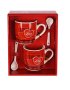 Комплект чаши "LOVE" с лъжички керамика
Чаша Чудесен Подарък
, снимка 1 - Други - 43039179