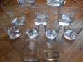 Чаши за уиски и водка 11 броя, снимка 2