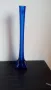 ваза от кобалтово синьо стъкло, снимка 2