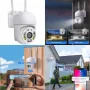 Wi Fi Камера 1080P с връзка за PC, IOS, Android и нощен запис - Резолюция: 2 MPX, снимка 1