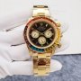 Mъжки часовник Rolex Daytona Cosmograph Rainbow Gold с автоматичен механизъм