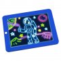 Светеща LED Дъска за чертане и рисуване /Детско табло за рисуване Magic Pad, снимка 9