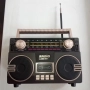Качествено Ретро преносимо радио UMUTOO MG001 USB, TF карта и AUX, AM/FM/SW ленти, LED дисплей, снимка 13