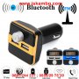 Автомобилен Bluetooth FM трансмитер с 2бр USB зарядно за GSM Bluetooth, снимка 14