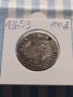 Сребърна монета Орт 1622г. Георг Вилхелм Кьониксберг Източна Прусия 13653, снимка 1