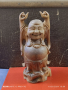 Уникална дървена фигура,дърворезба Буда, снимка 8