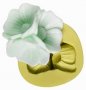3 фунийки едро цвете силиконов молд форма фондан гипс свещ сапун