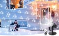 Коледен ЛЕД проектор- снежинки с дистанционно , снимка 9