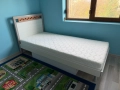 Единично легло с матрак, снимка 2