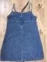Детска дънкова рокля BENETTON оригинал, size 8г./128см, много запазена, снимка 3