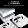 Thermalright Royal Pretor 130 White въздушен охладител за CPU, снимка 2