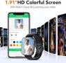 Нов Водоустойчив IP68 смарт часовник за Android/iOS с мониторинг на съня, снимка 3