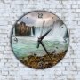 Стенен Часовник - Красив Водопад, снимка 1 - Стенни часовници - 40145446
