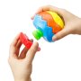 Образователен пъзел, Топка, Многоцветен, 9см, снимка 3