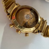 GENEVE 42mm Automatic Chronograph Yellow Gold 18K/750 White Dial, снимка 4 - Мъжки - 43873294