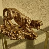 Статуетка с тигър, артистична декорация за дома. , снимка 5 - Статуетки - 38076312