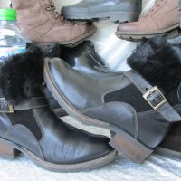 топли кафяви дамски боти, кубинки, ботуши,N- 38, Weather Rated Winter Snow Boots, естествена кожа +, снимка 9 - Дамски боти - 33415755