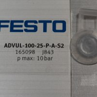 Пневматичен цилиндър Festo ADVUL-100-25-P-A-S2, снимка 2 - Резервни части за машини - 28383507