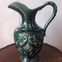 Немска керамична ваза кана ръчна изработка , снимка 1 - Колекции - 32865994