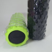 Foam Roller Larsen иновативна 2в1 без основа ролка за тренировки и йога, снимка 1 - Йога - 40769386