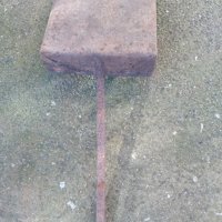 Стара желязна лопата, снимка 5 - Антикварни и старинни предмети - 35474627