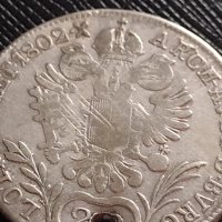 Сребърна монета 20 кройцера 1802г. Франц втори Будапеща Свещена Римска Империя 13638, снимка 7 - Нумизматика и бонистика - 42944300