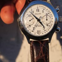 СССР часовник ''Полет'' хронограф 23 камъка, снимка 10 - Мъжки - 44115457