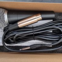 Микрофон динамичен M-58 с кабел 5m, снимка 3 - Други - 43238706