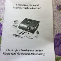 Продавам нова машина - диамантено Дермабразио, снимка 4 - Козметични уреди - 37378127