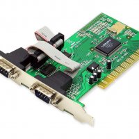 RS 232 на PCI платка, снимка 1 - Други - 27588908