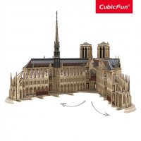 CubicFun 3D Пъзел NOTRE DAME DE PARIS MASTER COLLECTION MC260H, снимка 4 - Игри и пъзели - 32461414