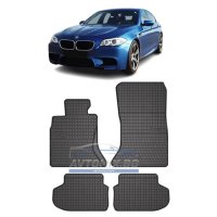 Гумени стелки зa BMW F10, F11 5 серия 2010-2017 г., Frogum, снимка 1 - Аксесоари и консумативи - 44099140