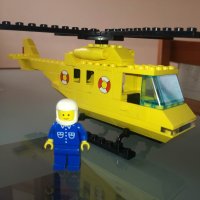 Стар конструктор Лего Town - Lego 6697 - Спасителен хеликоптер, снимка 4 - Колекции - 34486949