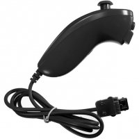 Wii Nunchuk Controller Черен, снимка 3 - Аксесоари - 39966071