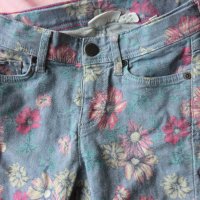дънки на цветя логг, снимка 3 - Детски панталони и дънки - 37487854