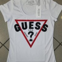 Дамска тениска Guess код 23, снимка 1 - Тениски - 32492746