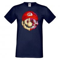 Мъжка тениска Mario Zombie 5 Игра,Изненада,Подарък,Празник,Повод, снимка 13 - Тениски - 37237925