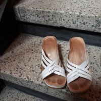 Два чифта бели сандали на платформа , снимка 2 - Сандали - 37349057