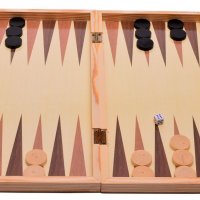 Комплект за игра, Шах и табла, Дървени, 29х29 см, снимка 2 - Шах и табла - 37250329