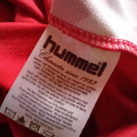 1984 Дания оригинална футболна тениска HUMMEL фланелка с номер 10 ELKJAER ретро преиздание, снимка 5 - Футбол - 36490035