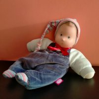 Винтидж плюшена кукла Gotz Germany 32 см, снимка 7 - Колекции - 40000848