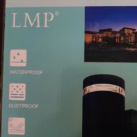 LMP IP65 Външна стенна LED лампа, GU10 кръгла, от електрическата мрежа, снимка 8 - Лед осветление - 43973295